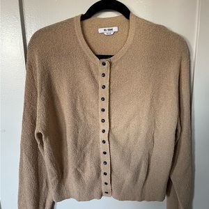 Re/Done button cardigan